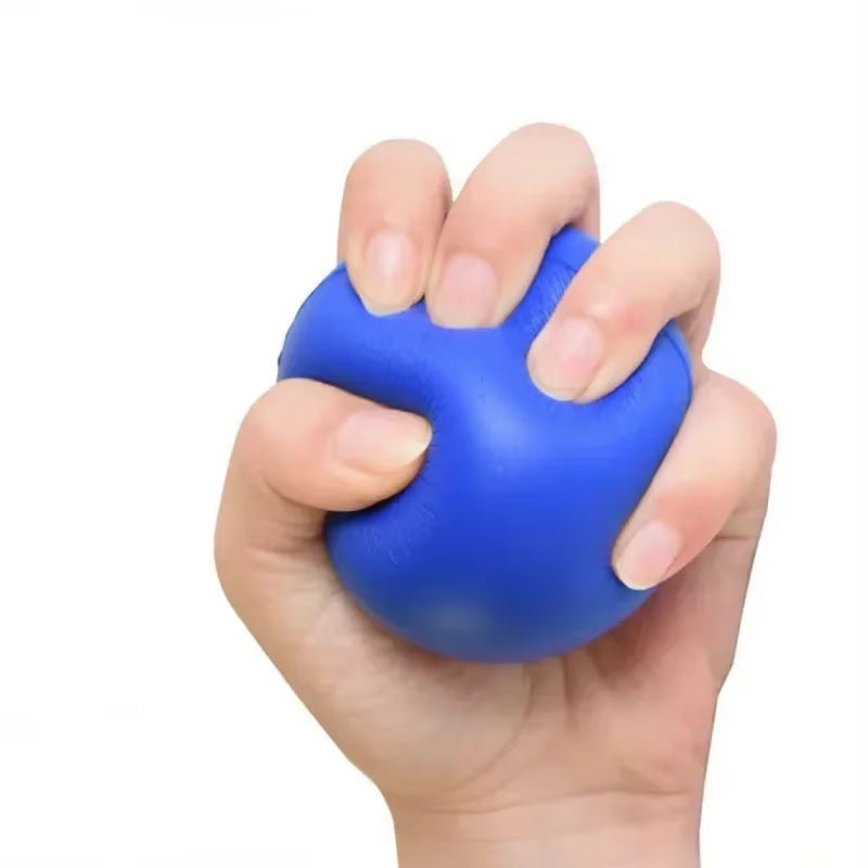 1/2PCS High Elastic Gripping Ball Finger Strengthening Grip Massager Exercisers Ball Squeeze Training Muscle Yoga Ball Medicine