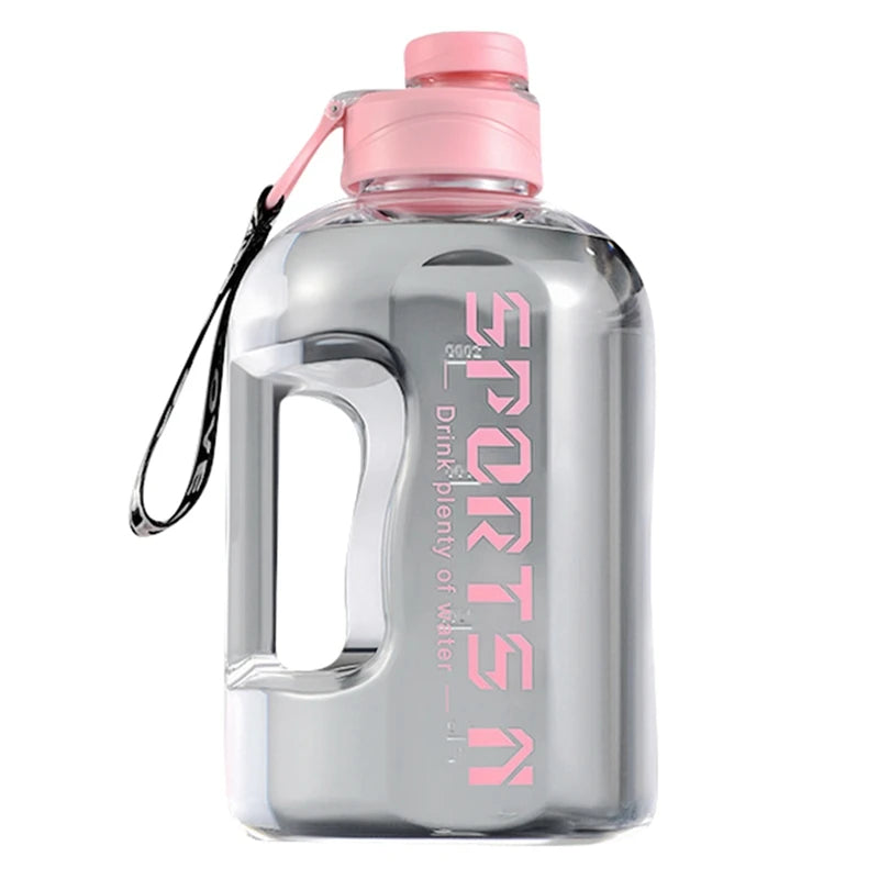 Hiking and Fitness Super Large Capacity Accurate Calibration Water Bottle Food Grade Plastic Material Scientific Drinking